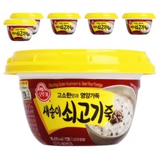 OTTOGI 不倒翁 即食杏鮑菇牛肉粥, 285g, 6入