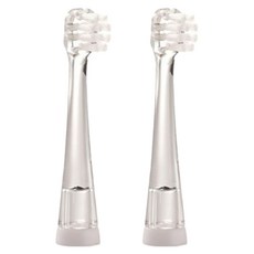 Brush-baby 嬰幼兒聲波電動牙刷替換刷頭, 高品質刷毛，小刷口設計, 1組