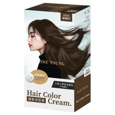 SHINE YOUNG 炫艷 護髮染髮霜 SY05, 1個, 橄欖棕