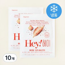 헤이밀 김치 송송 만두 (냉동), 350g, 10개