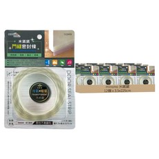 minono 米諾諾 門縫密封條 225 x 3.5cm, 12捲