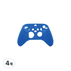 X BOX S X 컨트롤러 실리콘 가정용 콘솔 게임기 케이스, 블루, 4개