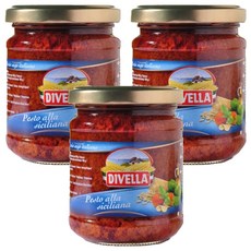 DIVELLA 德威樂 西西里青醬, 190g, 3個