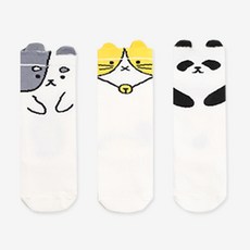 HI BABY CLUB 動物園及膝襪 3入