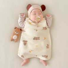 韓國 ikii 嬰幼兒有機夢想故事保暖睡袍
