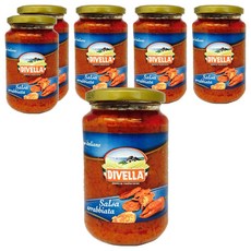 디벨라 아라비아타 파스타소스 DIVELLA arrabbiata, 340g, 6개