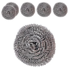 優得鋼絲球 廚房清潔必備 輕鬆去除頑固油污 鍋碗瓢盆清潔好幫手, 6入, 1入