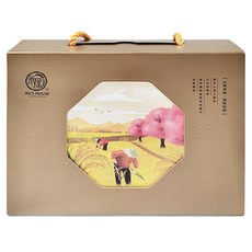 RICE HOUSE 米屋 金盈滿屋手提禮盒 馥米300g 3入, 1盒