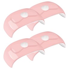 YUKI 54W 蝴蝶結凝膠美甲燈, 粉紅色, 4個