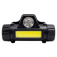 Kinyo 無段式調光超輕量頭燈 3W LED-705, 1個, 黑色