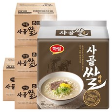 하림 사골 쌀라면 116g, 128개