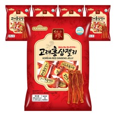 ILKWANG 高麗紅蔘軟糖, 280g, 5個