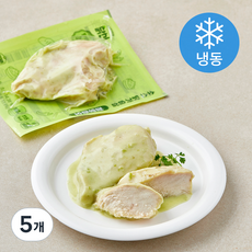 닭신 소스닭가슴살 청양마요 (냉동), 100g, 5개, 1개입