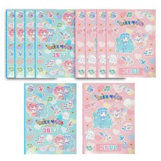 Fairy Lu圖畫日記 2種, 混色, 5套