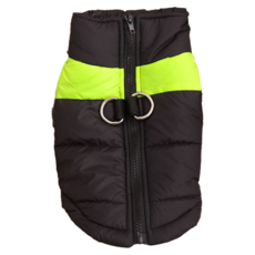 捷華 寵物防寒羽絨衣 藍色/綠色/紫色/紅色, M, 1件