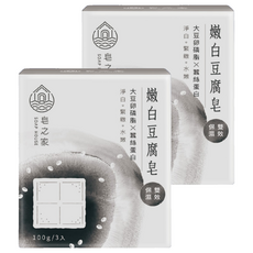 SOAP HOUSE 皂之家 嫩白豆腐皂 清新花茶香氛, 6個, 100g