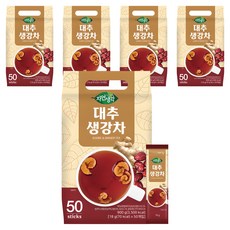 자연생각 대추 생강차, 18g, 50개입, 5개