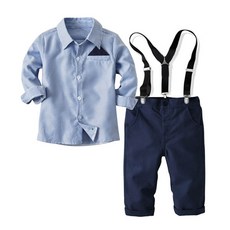 BabyMax 男童布萊克條紋西裝套裝 1389