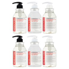 Malcolm Deep Dark Rose 洗髮水 520ml + 護理液 520ml + 沐浴露 520ml, 2組