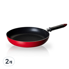 유진 토스코 4중 코팅 베이직 프라이팬, 18cm, 2개