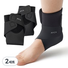 AVCA 強力支撐輕薄款腳踝支撐帶 左右腳組, 2套