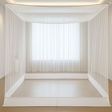 다두리 국내 제조 사각 모기장, 화이트