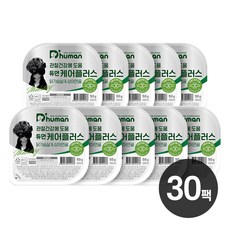 듀먼 전연령 강아지 케어플러스 관절건강 화식사료, 닭, 50g, 30개