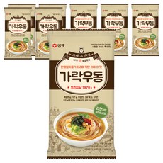 샘표 가락우동, 103g, 8개