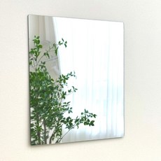 日常工具 黏貼式壓克力壁鏡 40 x 40 cm, 單一顏色