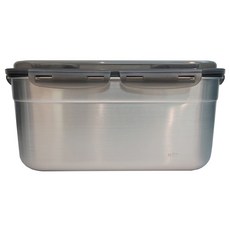 Haatz 不鏽鋼長方形泡菜盒, 1個, 10L