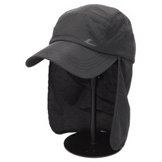 LECAF 男士遮陽帽 LE4C107BLK, 黑色