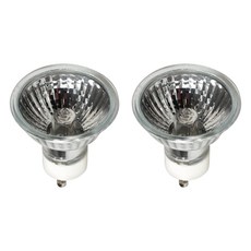 PRAY 蠟燭燈配件 鹵素燈泡 120v 35w 2顆, 銀色