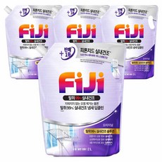 피지 탈취99% 실내건조 오리지널 액체세제 리필, 2L, 4개