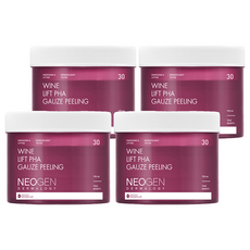 NEOGEN 紅酒緊緻PHA去角質爽膚棉, 30片, 4罐