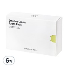 정샘물 더블 클린 수정 화장 패드 70g, 20개입, 6개