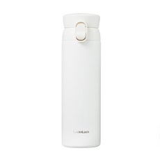 락앤락 뉴이지 원터치 텀블러 LHC3239, 아이보리, 450ml, 1개
