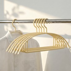 Im Home Living 防肩角圓弧柔軟480衣架, 奶油色, 20個