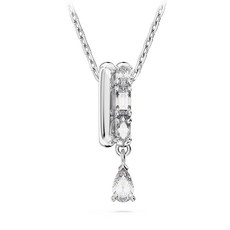 스와로브스키 여성용 Imber 로듐 목걸이 선물 패키지