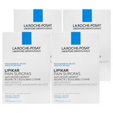 LA ROCHE POSAY 理膚寶水 滋養皂, 150g, 4個