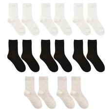 GGRN 女款 標準彈性舒適短襪 8雙組