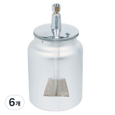 블루텍 에어스프레이건컵 7호 W-71 1000ml C4002626, 6개