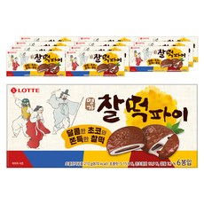 LOTTE 樂天 巧克力年糕派, 12盒, 210g
