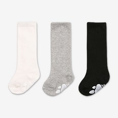 HI BABY CLUB 素色及膝襪 3入