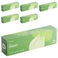 小麥購物 拉鍊保鮮袋 G246 共90個 食品保鮮分裝好幫手, 6盒, 中(23 x 5 x 15.5cm), 15個