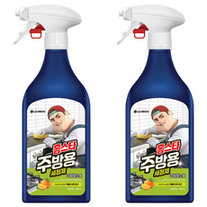 홈스타 맥스 프레쉬 주방용 세정제, 500ml, 2개