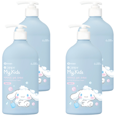 GREEN FINGER 綠手指 My Kids 三麗鷗版清爽洗髮精 大耳狗, 4個, 500ml