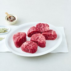 미트엔조이 미국산 아롱사태 절단 찜 장조림용 (냉장), 1개, 600g