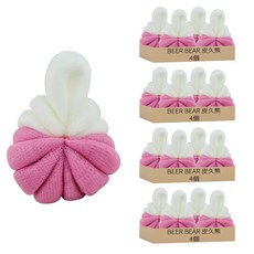 BEER BEAR 皮久熊 肌觸感沐浴球 15 x 10cm, MY-6721, 1個, 16個