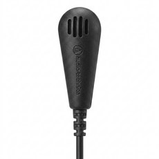 audio-technica 鐵三角 電容數位桌上平面型/領夾麥克風 原廠保固, ATR4650-USB, 黑色