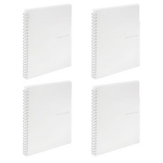 DREAM 工業 360 度彈簧透明文件夾 20 張 ver2, 透明, 4入